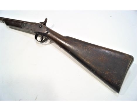 An Enfield P53 musket 1863, converted into a shotgun (no certificate required)