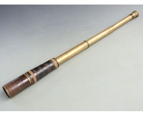 Broadhurst Clarkson &amp; Co London 1916 military WW1 telescope, Mk IV serial number 13974 and broad arrow mark