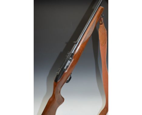 Ruger Model 10 .22LR semi-automatic rifle with pop-up sights, chequered semi-pistol grip, hair trigger, leather sling and 19 