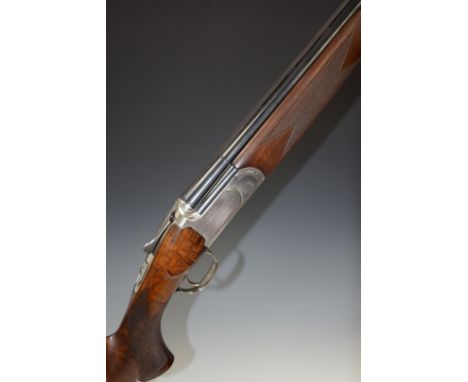 Classic Doubles Model 90 12 bore over and under ejector shotgun with engraved lock, trigger guard, underside, top plate and t