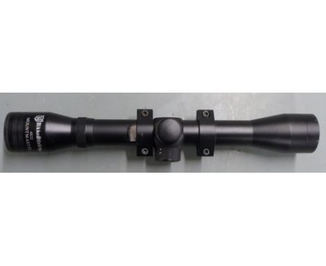 Nikko Stirling Mountmaster 4x32 rifle scope with scope mounts.&nbsp;