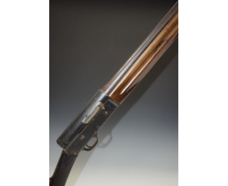 Browning A5 12 bore 3-shot semi-automatic shotgun with chequered grip and forend, sling suspension loops and 27.5 inch barrel