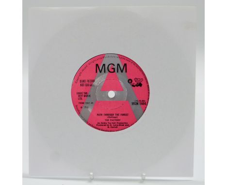 The Factory - Path Through The Forest (MGM1444) demo, appears EX, less two light marks