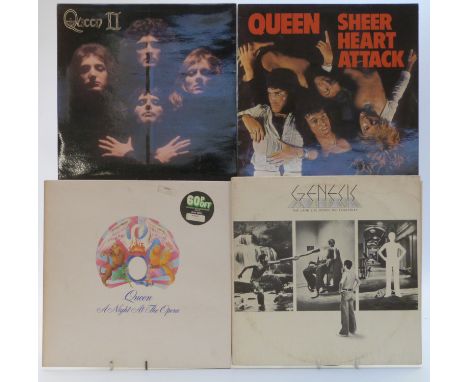 Approximately 70 albums including Queen, Genesis, The Who, Deep Purple, Hawkwind, Fleetwood Mac, Free, Family, Jethro Tull, G