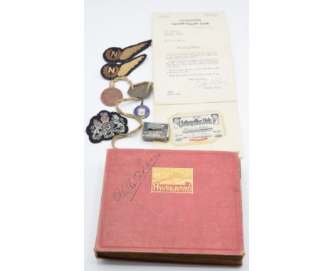 Royal Air Force WW2 medals and ephemera for 1806562 Sgt G J Weedon comprising 1939/1945 Star, Italy Star, Defence Medal and W