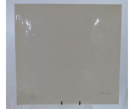 The Beatles - The Beatles (White Album PMC 7067) number 0084934, top opener with black inners, poster and four photographs, r