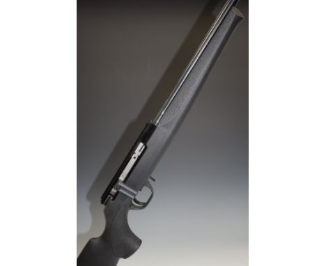 ISSC MSR SPA .22LR 10 shot semi-automatic rifle with synthetic stock, semi-pistol grip and 20 inch barrel threaded for sound 