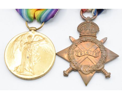 British Army WW1 War and Victory medals named to 3078 Pte Meller, Miller on Victory Medal, Royal Fusilliers