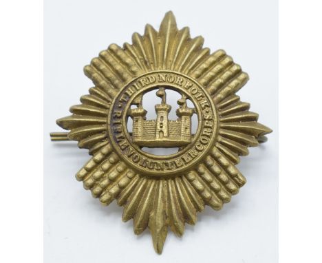 British Army 3rd Norfolk Rifle Volunteer Corps badge