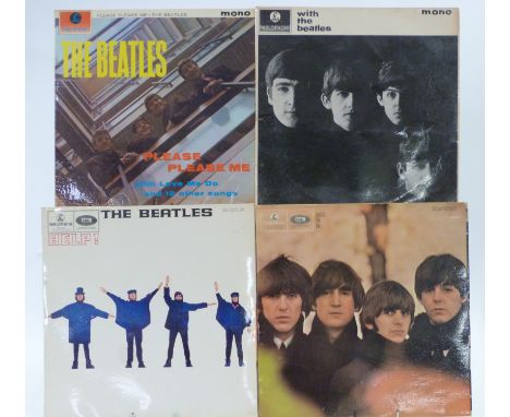 The Beatles - Twelve albums including Please Please Me, With, For Sale, A Hard Day's Night, Help, Rubber Soul, Revolver, Sgt 