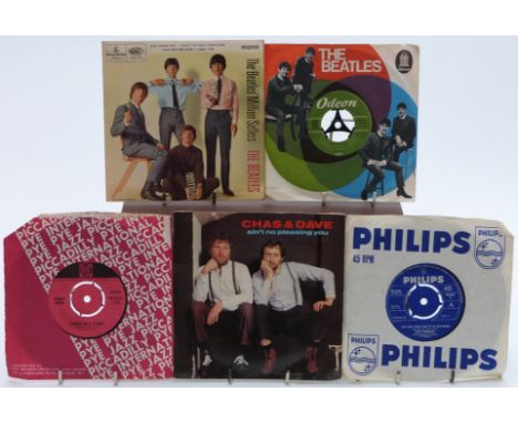 Approximately 150 singles including The Beatles, The Rolling Stones and Buddy Holly