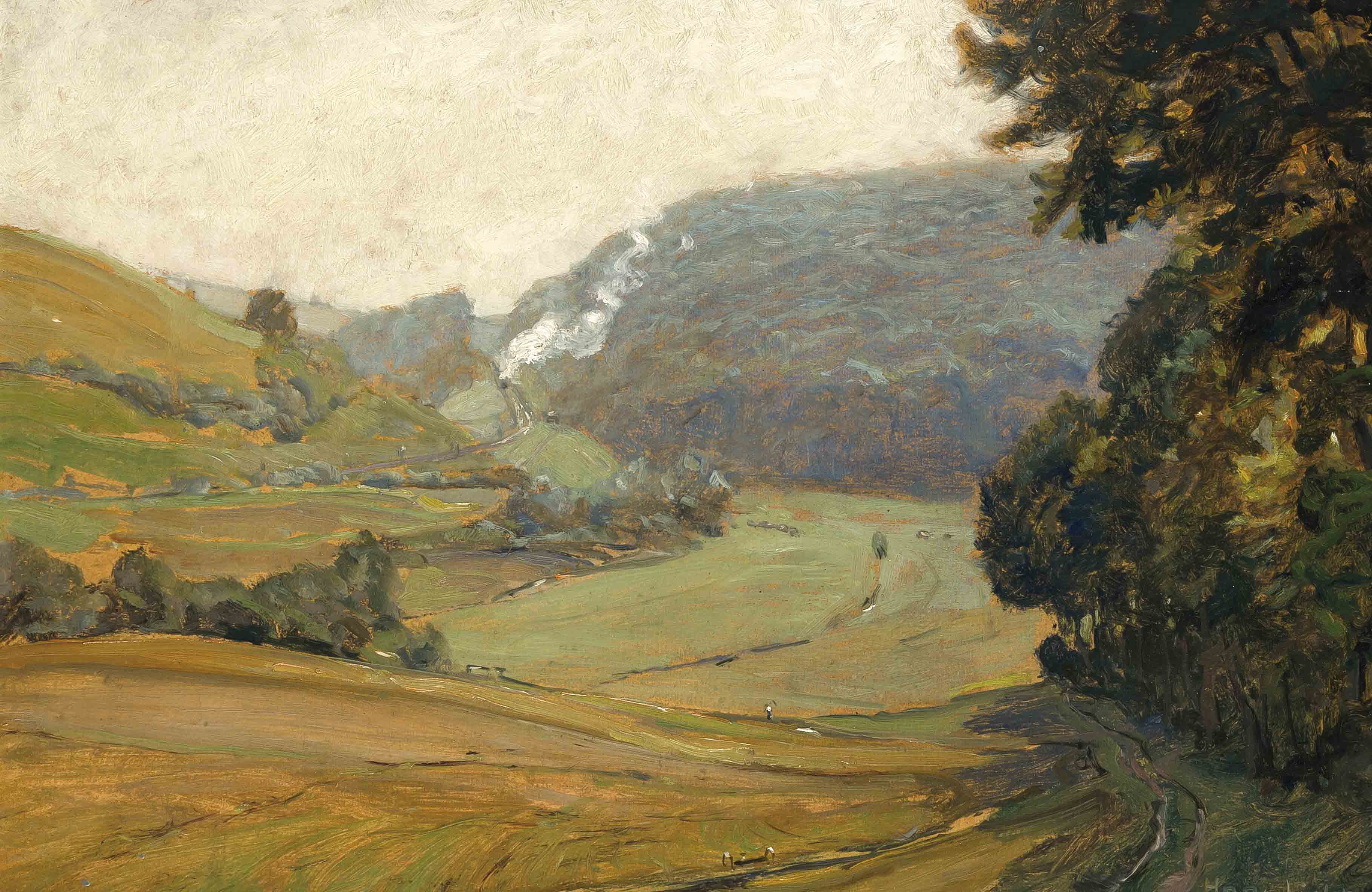 Hans Licht (1876-1935), Landschaftsmaler des dt. Impressionismus ...