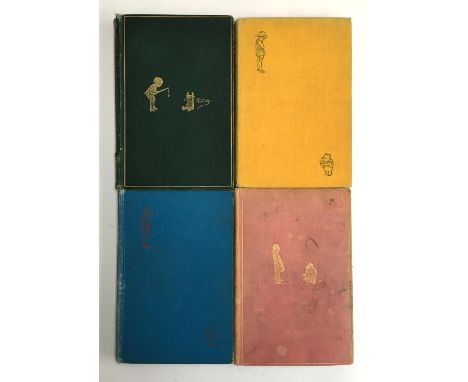 A.A Milne, 'The House at Pooh Corner', first edition 1928, together with 'Winnie the Pooh', fourth edition; 'Now we are Six' 