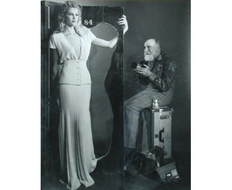 § Angus McBean (British, 1994-1990) Black-and-white fashion photographs for Vogue magazine, 1980s photographs (11) 26 x 20cm 