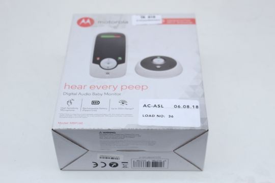 motorola hear every peep baby monitor