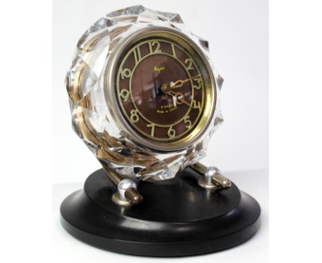 Majak mantle clock, circa 1960s, made in USSR, height 18cm approx.