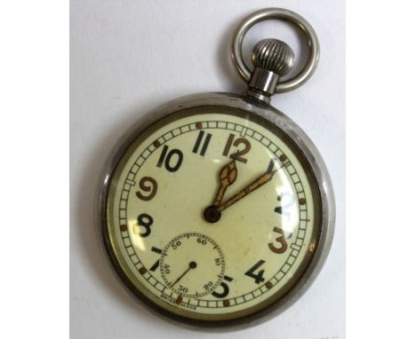 British Military Issue General Service Time Piece (GSTP) . Marked on the back G.S.T.P. F056824 with Arrow mark