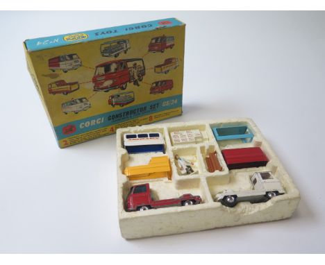 Corgi Construction Set (Commer 3/4 Ton Chassis) GS/24, complete, contained in original box