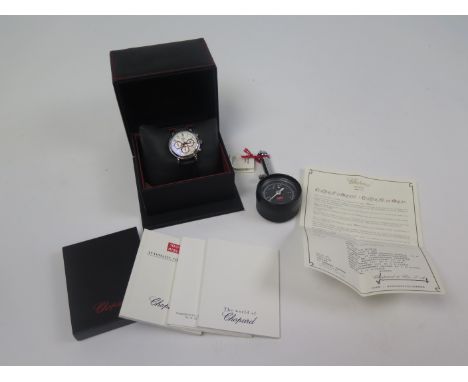 Chopard Men's 1000 Millie Miglia 8316 Limited Ed. Chronograph. As new in original box with paperwork, originally purchased 20