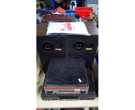 TECHNICS CD PLAYER & RECORD PLAYER