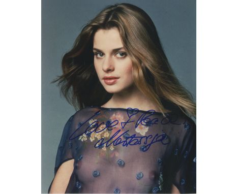 KINSKI NASTASSJA: (1961-&nbsp;&nbsp;&nbsp;&nbsp; ) German-born Actress. Signed colour 8 x 10 photograph, an attractive image 
