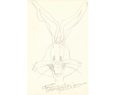 FRELENG FRIZ: (1906-1995) American Cartoonist, Animator &amp; Academy Award winner, most associated with the Warner Bros. Loo