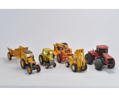 Farm group including Britains Ford and MF Tractor issues and others. Fair Plus to Very Good. (6)