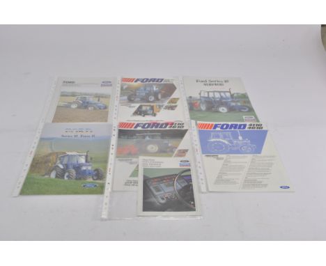 A group of Ford Tractor Brochures and Literature including Ford 10 Series. (7)