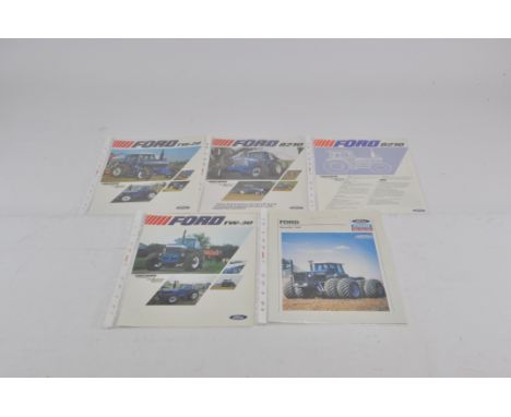 Another group of Ford Tractor Literature including Ford TW and Versatile 946. (5)
