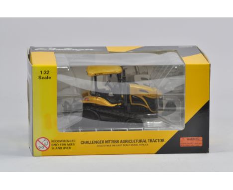 USK 1/32 Challenger MT765B Tracked Tractor. Rare conversion with row crop tracks. Mint in Excellent Box.