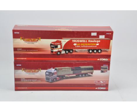 A duo of Corgi 1/50 scale Commercial Trucks including John Truswell and Monkhouse. Mint in Excellent Boxes. (2)