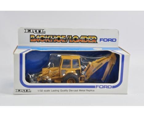 Ertl 1/32 Scale Ford 555A Backhoe Loader. Mint in Excellent Box.