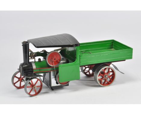 Large Scale Mamod Steam Wagon. Untested but appears Excellent.