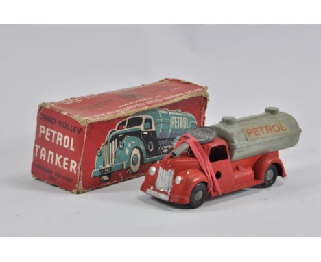 Chad Valley Wee-Kin Toy diecast Petrol Tanker "Petrol". Generally Excellent in Fair Plus Box. 
