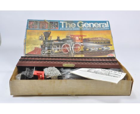 Scarce large scale model from Airfix of The General Steam Loco. Appears complete but unchecked. 