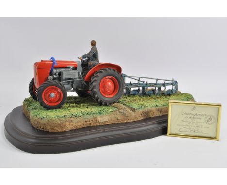 Country Artists 'Breaking New Ground' featuring SAME 360C DT Tractor and Ransomes 4F Plough. Number 443 of 500 produced. Mint