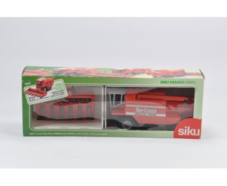 Siku 1/32 Scale Deutz Top Liner Combine Harvester. (Red). Mint in Very Good Box. 