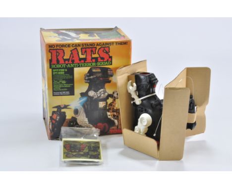 TOMY RATS Robot including Spit Fire and Spu Bird. Still sealed in box. Untested. Very Good in Good box.