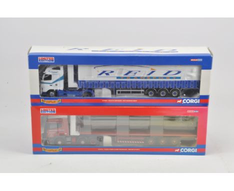 A duo of Corgi 1/50 scale Commercial Trucks including Reid Transport and Prestons of Potto. Mint in Excellent Boxes. (2)