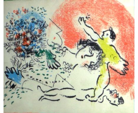 Marc Chagall (1887-1985), Composition, colour lithograph, 21.5cm x 18.5cm.Provenance: with The Redfern Gallery DDS