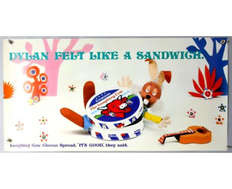 5 Magic Roundabout Dylan the Rabbit with Laughing Cow Cheese posters, rolled, 30 x 15 inches..   