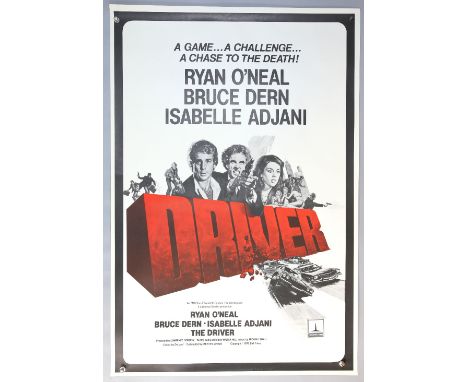 Driver- One Sheet film poster, written &amp; directed by Walter Hill, rolled, 27 x 40 inches.   