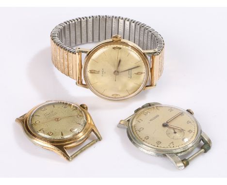 Three gentleman's wristwatches, to include Richard, Timex and Lunesa, (3)