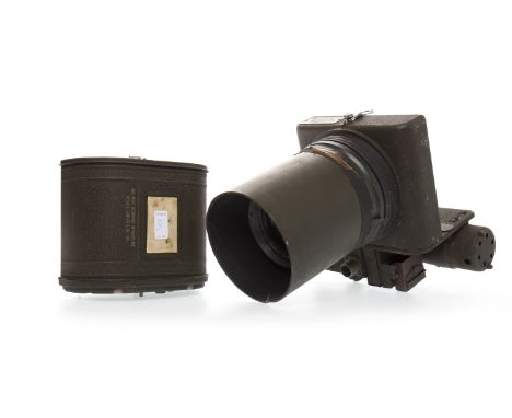 K-24 LENS CONE AIRFORCE SURVEY CAMERAserial no. A.F. 44167338, with Kodak Aero-Ektar f:2.5 7" 178mm 5x5 lens, with plaque mar