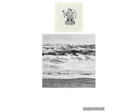 John HOWARD (Newlyn School Of Art) Incoming Tide, Study II Graphite Gallery label to the verso Dated 2004 26.5cm x 26.5cm Tog