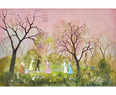 Helen Layfield BRADLEY (1900-1979) Hand-signed coloured print 42cm x 57cm
Lay's Auctioneers are able to offer in-house postag