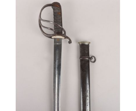 An 1821 Pattern Light Cavalry Officer’s sword of the 21st Hussars by HENRY WILKINSON PALL MALL, No.23282 (=1879CE) regulation