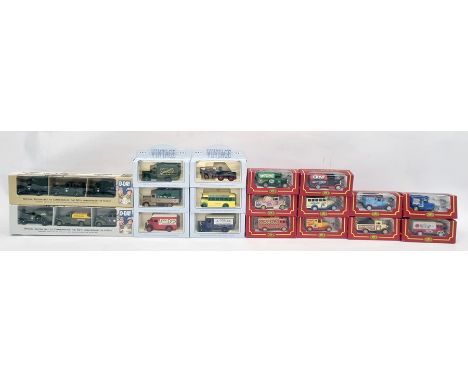 Boxed die cast model cars to include Lledo D-Day 50th anniversary sets, Lledo BBC vintage comedy classics collection, Corgi c