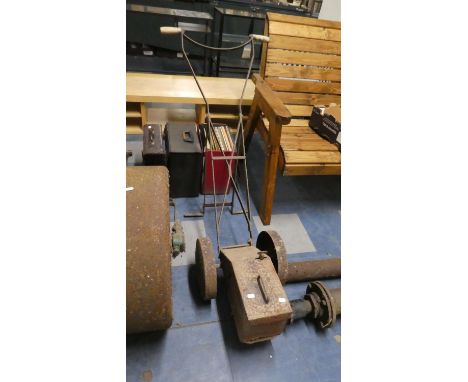A Vintage Grass Seeder Box 