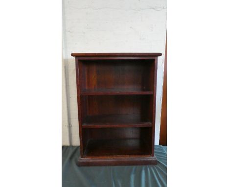 A Modern Three Shelf Open Bookcase, 58cm Wide 